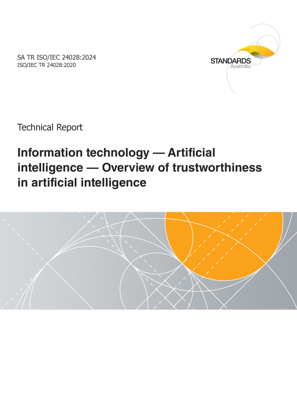 SA TR ISO/IEC 24028:2024