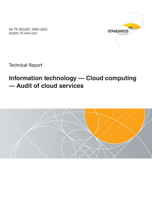 SA TR ISO/IEC 3445:2023