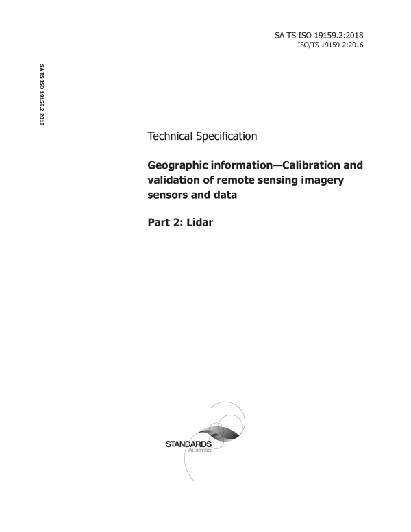 SA TS ISO 19159.2:2018