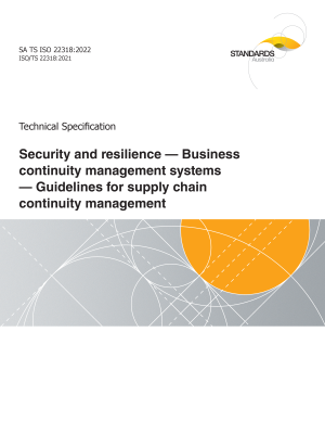 SA TS ISO 22318:2022
