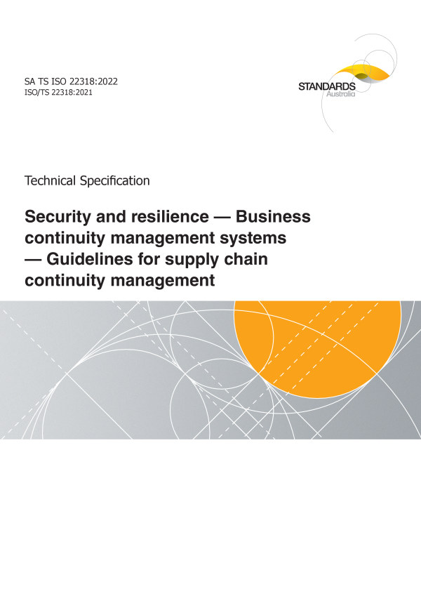 SA TS ISO 22318:2022