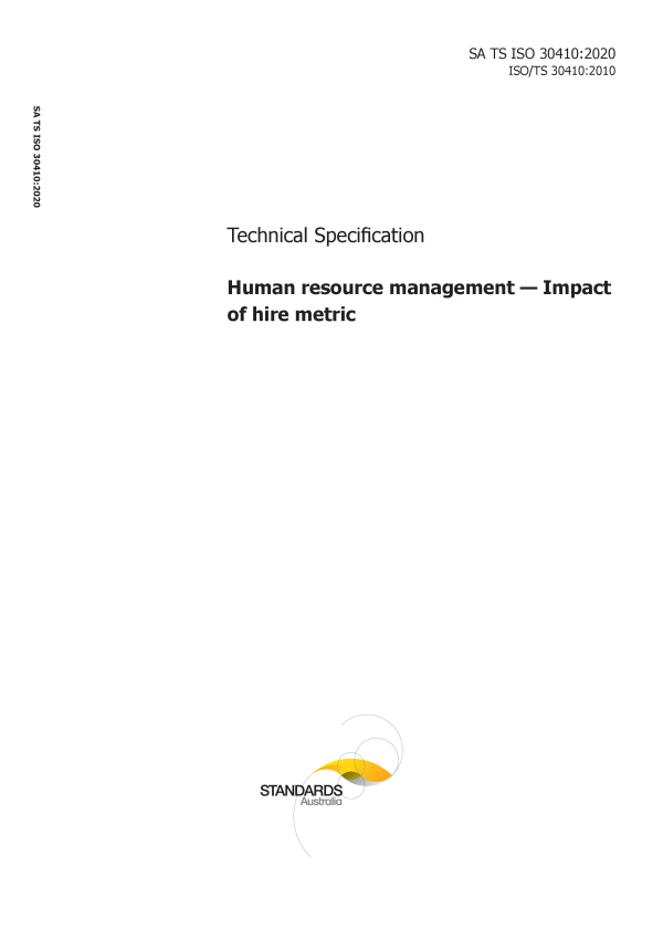 SA TS ISO 30410:2020