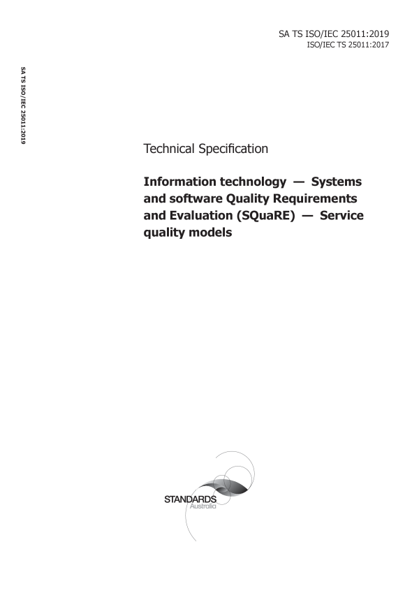 SA TS ISO/IEC 25011:2019