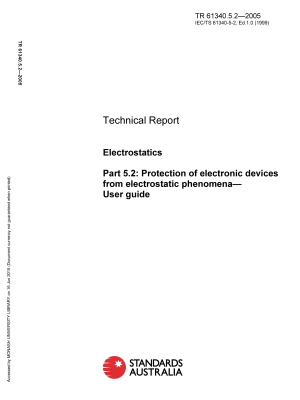 TR 61340.5.2-2005