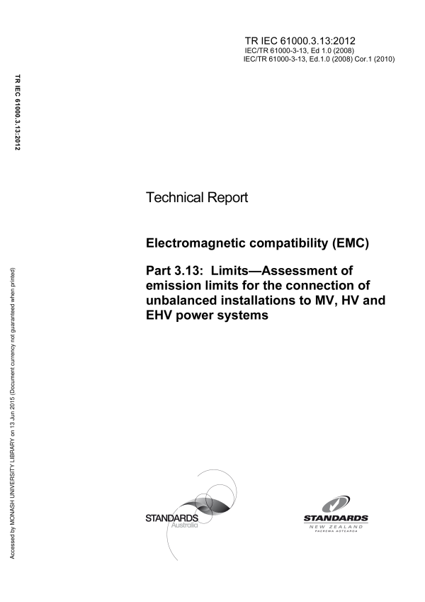 TR IEC 61000.3.13:2012