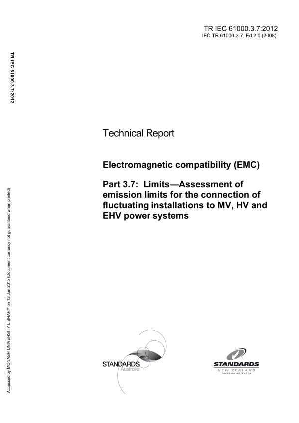 TR IEC 61000.3.7:2012
