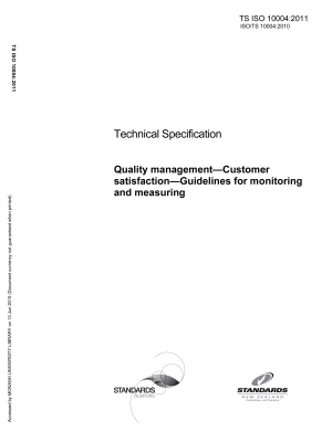 TS ISO 10004:2011