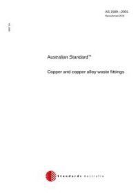 AS 1589: 04/02/2001 Copper and copper alloy waste fittings