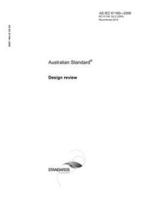 AS IEC 61160: 01/01/2008 Design review