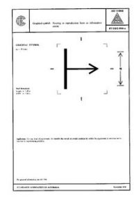AS 1104S (5164): 01/01/1978 Informative symbols for use on electrical and electronic equipment – Reading on reproduction from an information carrier