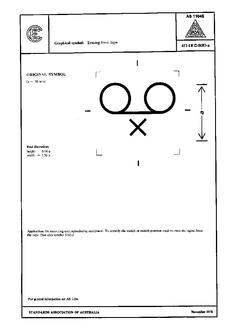 AS 1104S (5097): 01/01/1978 Informative symbols for use on electrical and electronic equipment – Erasing from tape AS 1104S (5097): 01/01/1978 Informative symbols for use on electrical and electronic equipment – Erasing from tape