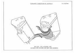 AS E35 BWG: 01/01/1966 Drawings for bollard type webbing grips for testing car seat belt webbing AS E35 BWG: 01/01/1966 Drawings for bollard type webbing grips for testing car seat belt webbing
