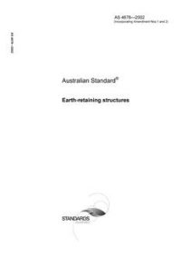 AS 4678: 01/01/2002 Earth-retaining structures