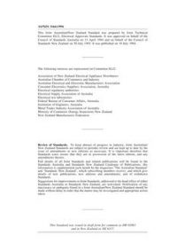 AS/NZS 3164: 07/18/1994 Approval and test specification – Safety of electrically heated blankets, pads and similar flexible heating appliances for household use AS/NZS 3164: 07/18/1994 Approval and test specification – Safety of electrically heated blankets, pads and similar flexible heating appliances for household use