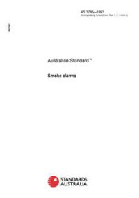 AS 3786: 04/13/1993 Smoke alarms