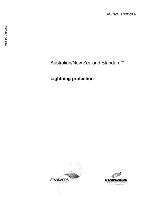AS/NZS 1768: 01/10/2007 Lightning protection