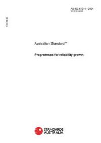 AS IEC 61014: 01/01/2004 Programmes for reliability growth