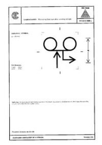 AS 1104S (5099): 01/01/1978 Informative symbols for use on electrical and electronic equipment – Monitoring from tape after recording on tape AS 1104S (5099): 01/01/1978 Informative symbols for use on electrical and electronic equipment – Monitoring from tape after recording on tape