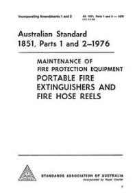 AS 1851.2: 04/01/1976 Maintenance of fire protection equipment, Part 2: Fire hose reels AS 1851.2: 04/01/1976 Maintenance of fire protection equipment, Part 2: Fire hose reels