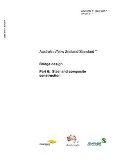 AS/NZS 5100.6: 03/31/2017 Bridge design, Part 6: Steel and composite construction