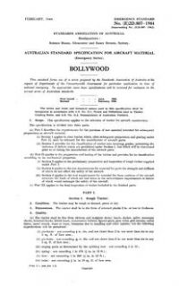 AS (E)2D807: 01/01/1944 Specification for aircraft material (emergency series) bollywood AS (E)2D807: 01/01/1944 Specification for aircraft material (emergency series) bollywood