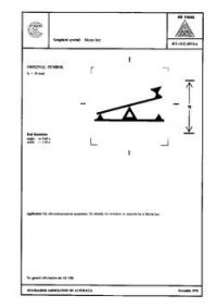 AS 1104S (5213): 01/01/1978 Informative symbols for use on electrical and electronic equipment – Morse key