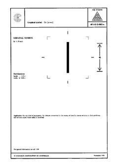 AS 1104S (5007): 01/01/1978 Informative symbols for use on electrical and electronic equipment – On (power)