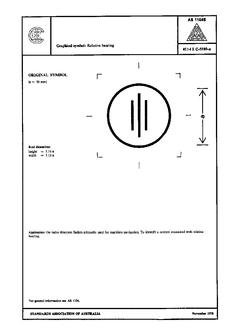 AS 1104S (5199): 01/01/1978 Informative symbols for use on electrical and electronic equipment – Relative bearing