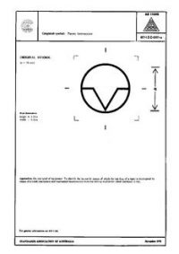 AS 1104S (5111): 01/01/1978 Informative symbols for use on electrical and electronic equipment – Pause; interruption