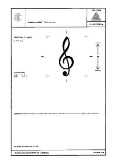 AS 1104S (5037): 01/01/1978 Informative symbols for use on electrical and electronic equipment – Treble control