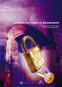 AS/NZS 7799.2: 03/31/2000 Information security management, Part 2: Specification for information security management systems