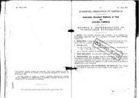 AS 1441.8: 01/01/1973 Methods of test for coated fabrics, Method 8: Determination of plasticizer evaporation