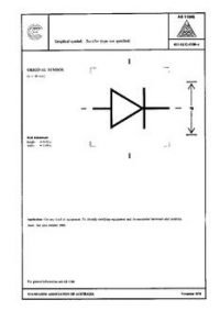 AS 1104S (5186): 01/01/1978 Informative symbols for use on electrical and electronic equipment – Rectifier (type not specified)