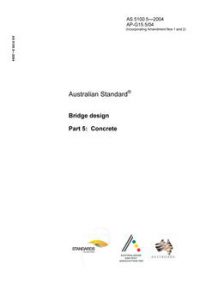 AS 5100.5: 01/01/2004 Bridge design – Concrete AS 5100.5: 01/01/2004 Bridge design – Concrete