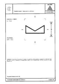 AS 1104S (5146): 01/01/1978 Informative symbols for use on electrical and electronic equipment – Adjustment to a minimum AS 1104S (5146): 01/01/1978 Informative symbols for use on electrical and electronic equipment – Adjustment to a minimum