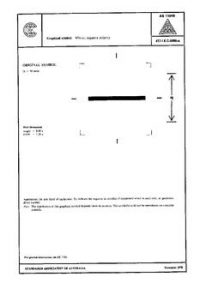 AS 1104S (5006): 01/01/1978 Informative symbols for use on electrical and electronic equipment – Minus; negative polarity