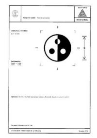 AS 1104S (5058): 01/01/1978 Informative symbols for use on electrical and electronic equipment – Colour saturation