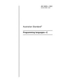 AS 3955: 12/31/1990 Programming languages – C