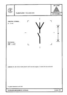 AS 1104S (5204): 01/01/1978 Informative symbols for use on electrical and electronic equipment – Sense-aerial switch