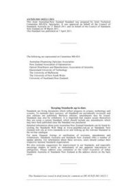 AS/NZS ISO 10322.1: 04/07/2011 Ophthalmic optics – Semi-finished spectacle lens blanks, Part 1: Specifications for single-vision and multifocal lens blanks AS/NZS ISO 10322.1: 04/07/2011 Ophthalmic optics – Semi-finished spectacle lens blanks, Part 1: Specifications for single-vision and multifocal lens blanks