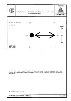 AS 1104S (5029): 01/01/1978 Informative symbols for use on electrical and electronic equipment – Non-simultaneous effect or action away from and towards a reference point