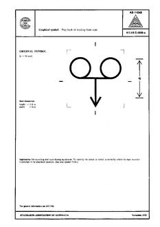 AS 1104S (5096): 01/01/1978 Informative symbols for use on electrical and electronic equipment – Play-back or reading from tape