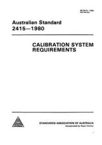 AS 2415: 12/31/1979 Calibration system requirements
