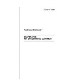 AS 2913: 12/31/1986 Evaporative air-conditioning equipment