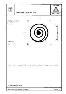 AS 1104S (5145): 01/01/1978 Informative symbols for use on electrical and electronic equipment – Variable range marker