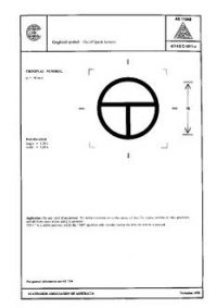 AS 1104S (5011): 01/01/1978 Informative symbols for use on electrical and electronic equipment – On/off (push button)