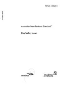 AS/NZS 4389: 06/30/2015 Roof safety mesh