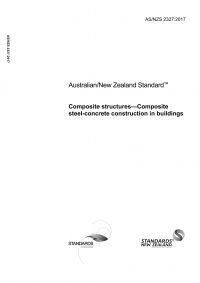 AS/NZS 2327: 12/20/2017 Composite structures – Composite steel-concrete construction in buildings