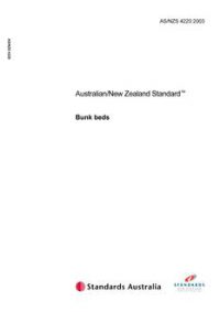 AS/NZS 4220: 11/17/2003 Bunk beds