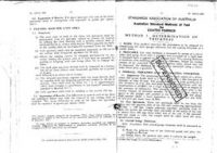 AS 1441.3: 01/01/1973 Methods of test for coated fabrics, Method 3: Determination of thickness
